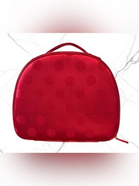 2025 Estée Lauder Holiday Red Polka Dot Bag